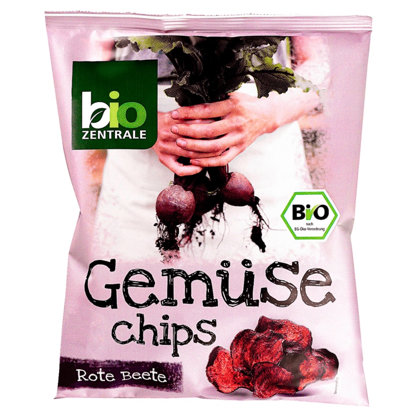 Biozentrale Bio Rote Bete Chips 90g